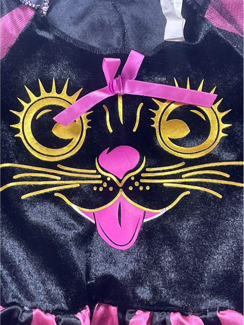 Girl’s Size 2T-3T Black Cat Costume Dress